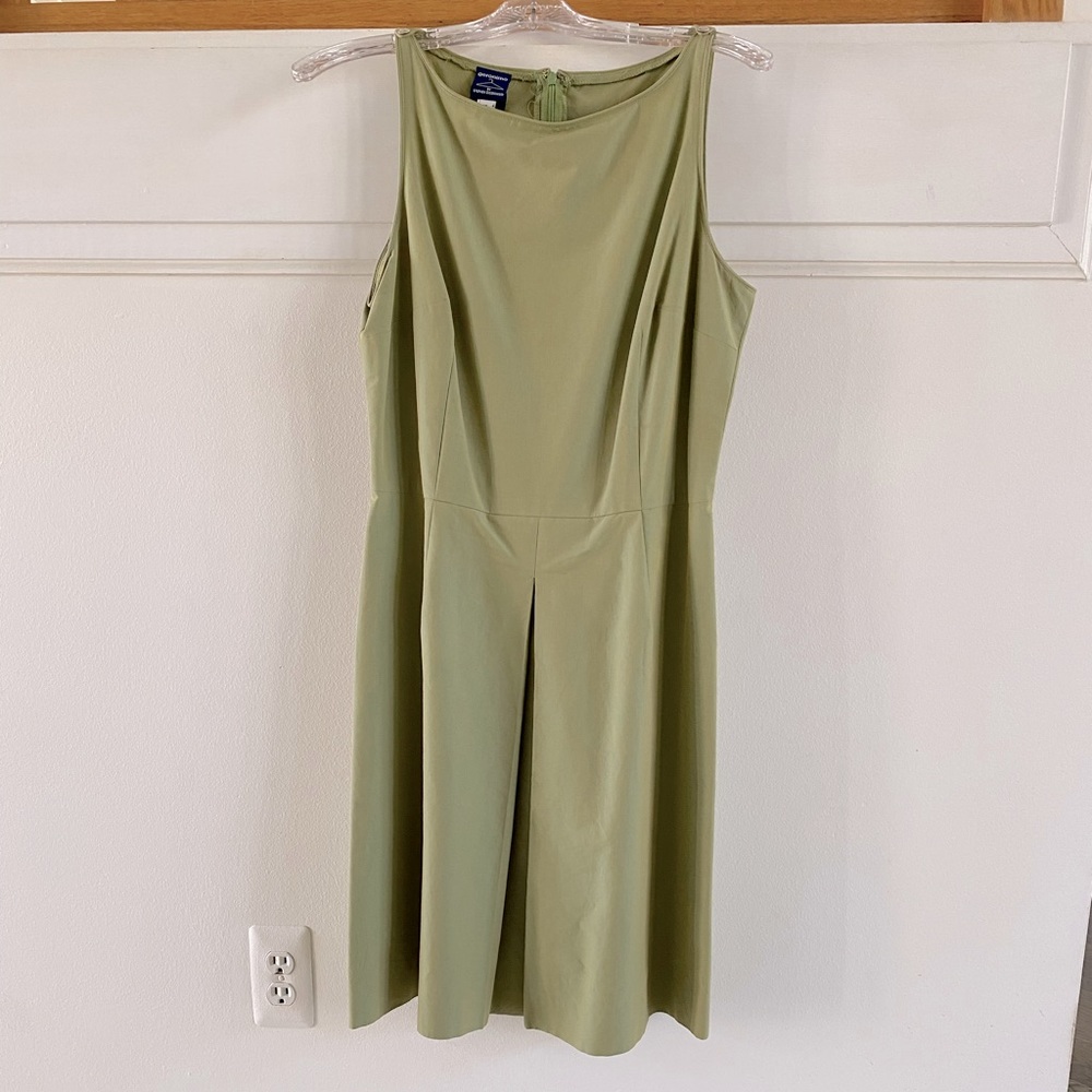 Womens Geronimo Sleeveless Green Dress